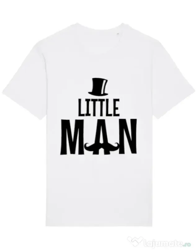Tricou STANLEY STELLA barbat Little man Alb