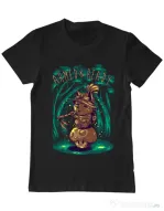 Tricou ADLER barbat Armed and ready Negru