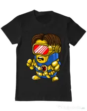 Tricou ADLER barbat Cyclops minion Negru