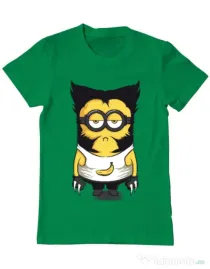 Tricou ADLER barbat Wolve minion Verde mediu