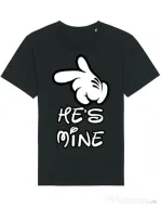 Tricou STANLEY STELLA barbat He is mine Negru