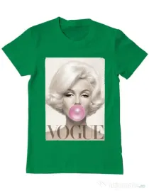Tricou ADLER barbat Bubblegum Verde mediu