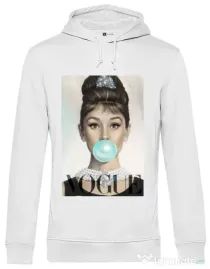 Hoodie barbat cu gluga Audrey Alb