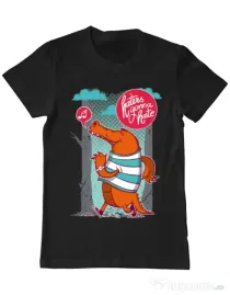 Tricou ADLER barbat Haters gonna hate Negru