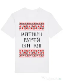 Tricou STANLEY STELLA barbat Bataia e rupta din rai Alb