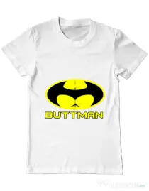 Tricou ADLER barbat Buttman Alb