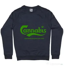 Bluza ADLER barbat Cannabis Denim inchis