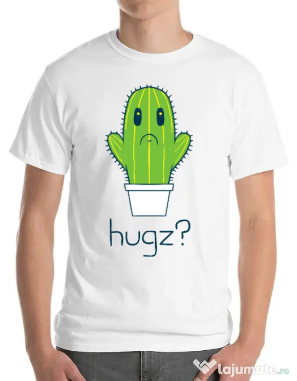 Tricou ADLER barbat Hugz Alb