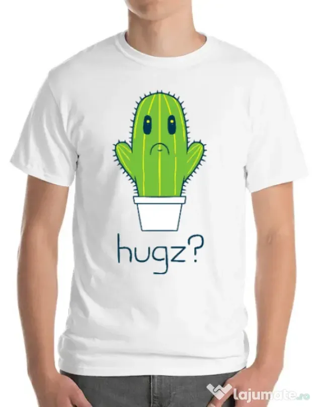 Tricou ADLER barbat Hugz Alb