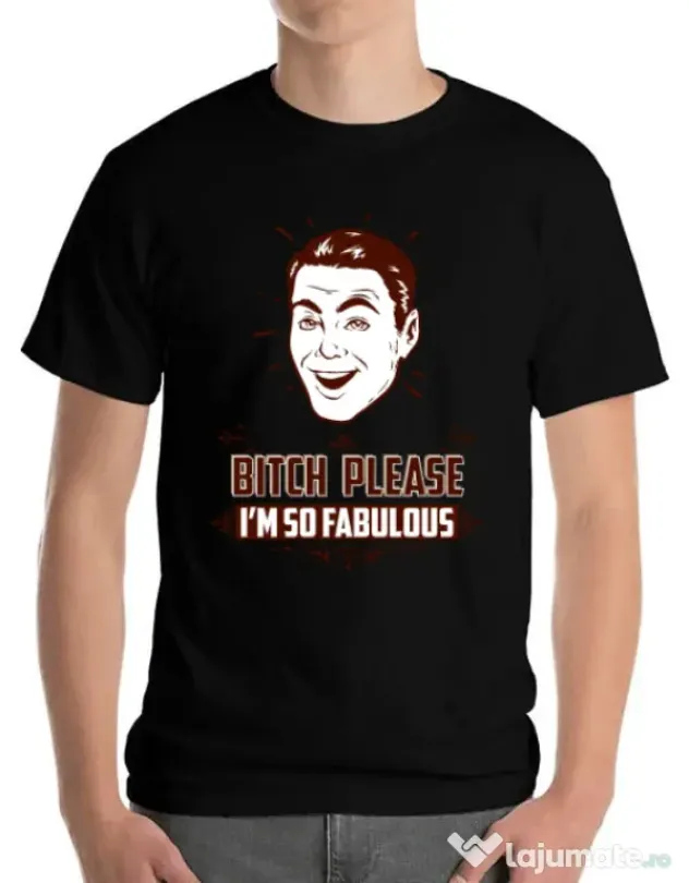 Tricou ADLER barbat Fabulous Negru