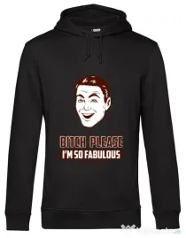 Hoodie barbat cu gluga Fabulous Negru
