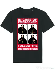 Tricou STANLEY STELLA barbat In case of emergency Negru