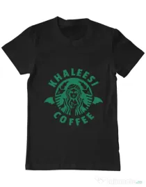 Tricou ADLER barbat Khaleesi coffee Negru