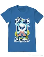 Tricou ADLER barbat Call of the wild Albastru azuriu