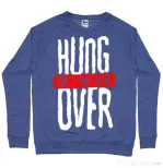 Bluza ADLER barbat Don't talk to me Albastru melanj