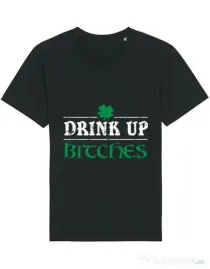 Tricou STANLEY STELLA barbat Drink up bitches Negru