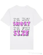 Tricou STANLEY STELLA barbat I'm not short Alb