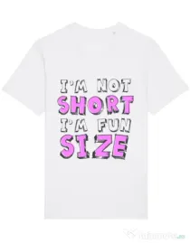 Tricou STANLEY STELLA barbat I'm not short Alb