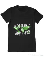 Tricou ADLER barbat Good planets Negru