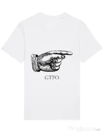 Tricou STANLEY STELLA barbat GTFO Alb