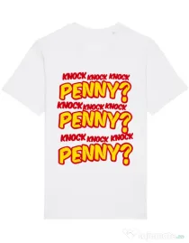Tricou STANLEY STELLA barbat Knock Penny Alb