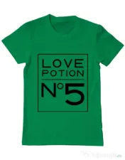 Tricou ADLER barbat Love potion Verde mediu 