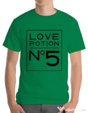 Tricou ADLER barbat Love potion Verde mediu 