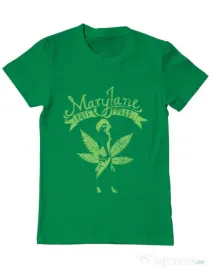 Tricou ADLER barbat Mary Jane Verde mediu