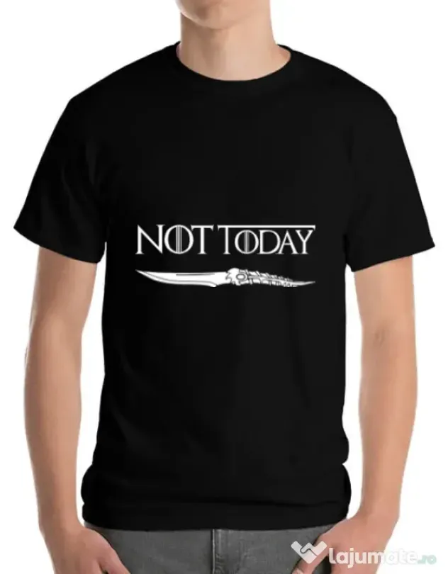 Tricou ADLER barbat Not today Negru