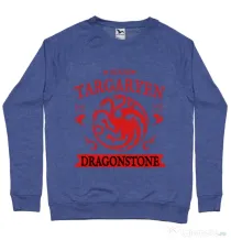 Bluza ADLER barbat House Targaryen Albastru melanj
