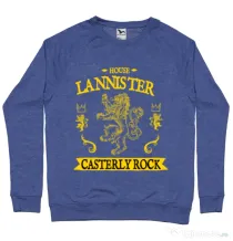 Bluza ADLER barbat House Lannister Albastru melanj