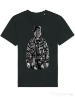 Tricou STANLEY STELLA barbat The son of grenade Negru