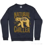 Bluza ADLER barbat Natural born chiller Denim inchis