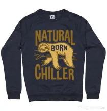 Bluza ADLER barbat Natural born chiller Denim inchis