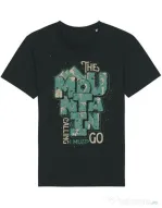 Tricou STANLEY STELLA barbat The mountain is calling, I must go! Negru
