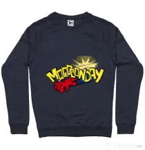 Bluza ADLER barbat Mooonday Denim inchis