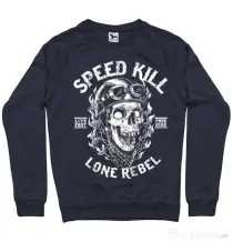 Bluza ADLER barbat Speed kill Denim inchis