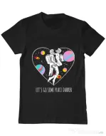 Tricou ADLER barbat Space love Negru