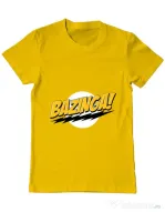 Tricou ADLER barbat Bazinga Galben