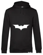 Hoodie barbat cu gluga Dark knight Negru