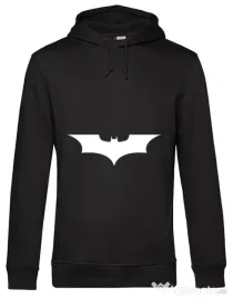 Hoodie barbat cu gluga Dark knight Negru