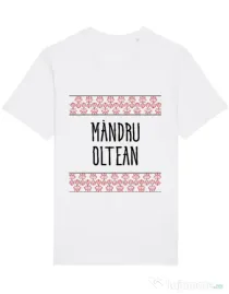 Tricou STANLEY STELLA barbat Mandru oltean Alb