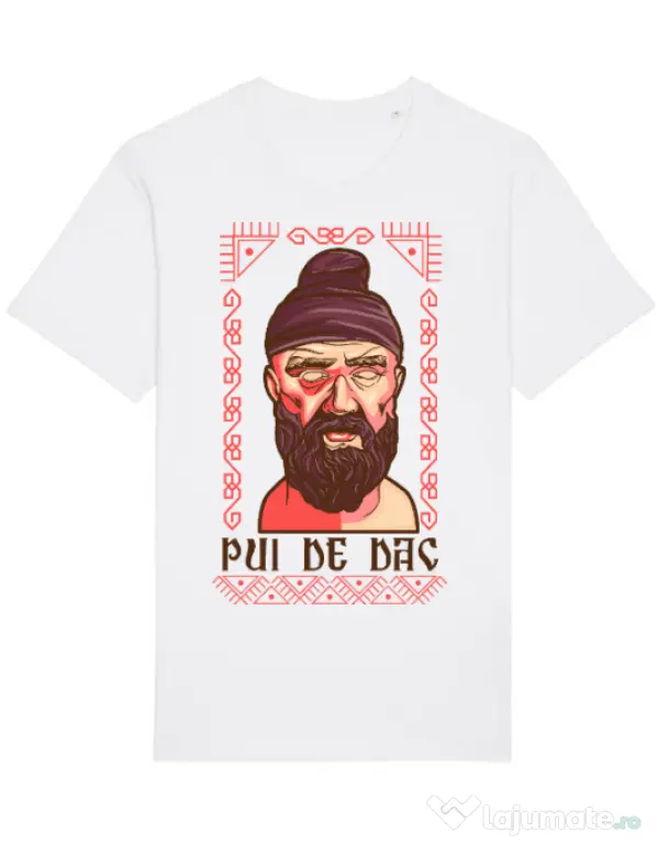 Tricou STANLEY STELLA barbat Pui de dac Alb