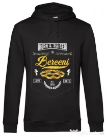 Hoodie barbat cu gluga Berceni Negru