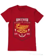 Tricou ADLER barbat Brasov Rosu