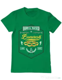 Tricou ADLER barbat Bucuresti Verde mediu