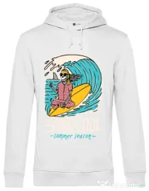 Hoodie barbat cu gluga stay cool Alb