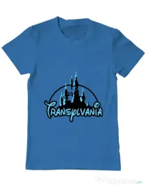 Tricou ADLER barbat Transylvania Albastru azuriu