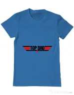 Tricou ADLER barbat Top dad Albastru azuriu