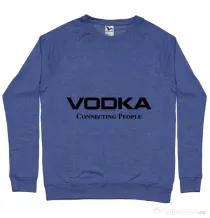 Bluza ADLER barbat Vodka Albastru melanj